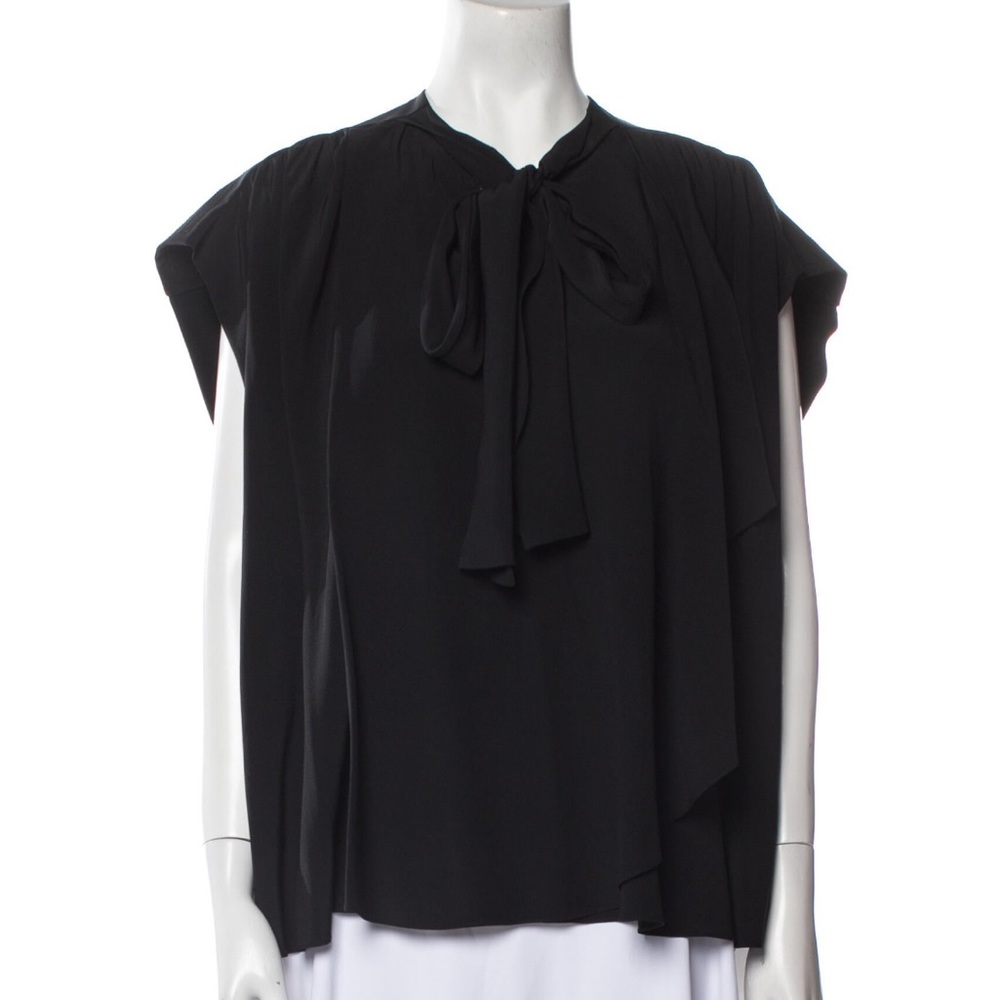 NWT | Balenciaga Crepe de Soie blouse - Picture 10 of 12